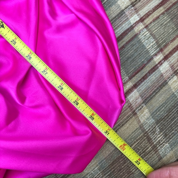 Generation Love Fuchsia Dress with Gold Chain Accent - Picture 7 of 7